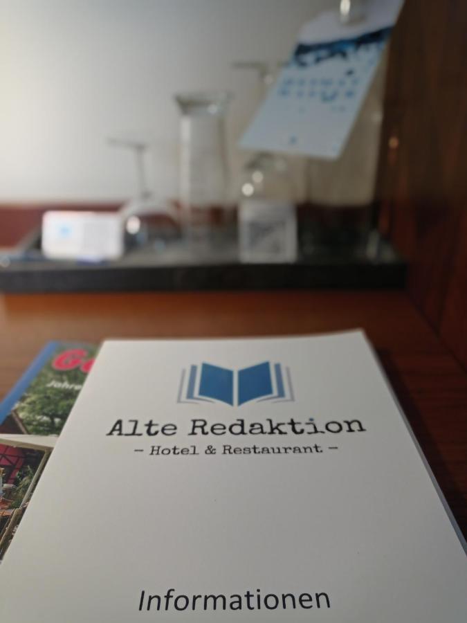 Hotel Alte Redaktion Гефельсберг Экстерьер фото